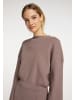 DreiMaster Maritim Strickpullover in Taupe