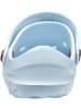 Sanita Comfortwear Clog "Globule Pastel" in Blau
