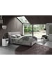 Angel Cerdá Bett 7161 in Hellgrau / Schwarz – (B)207 x (H)250 x (T)102 cm