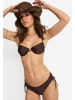 LSCN BY LASCANA Bügel-Bikini-Top in dark brown