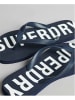 Superdry Flip-Flops Code in Marineblau/Weiß-20Z