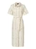 Mart Visser Logan-Kleid mit Print, Off-White/Schwarz