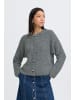 b. young Strickjacke BYMILLER Regular fit in Mid Grey Melange