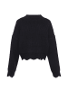 myMo Damen Sweater in SCHWARZ