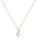 Elli DIAMONDS  Halskette 375 Gelbgold Infinity in Gold