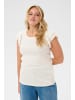 KAFFE curve Ärmellose KCcarina Tight fit in Chalk