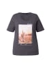 Ulla Popken Shirt in graphitgrau