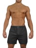 normani 3 Stück Herren Web Boxershorts in Schwarz