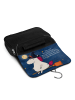 Mr. & Mrs. Panda Beautycase Einhorn Hexe Design mit Spruch in Weiß