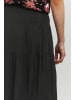 b.young A-Linien-Rock BYMMJOELLA LAYER SKIRT -20811210  Rock mit Gummizug und Volants in black denim