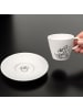 Villeroy & Boch 6er Set Espressotassen Manufacture Rock blanc - Mickey Mouse 60 ml weiß in weiß