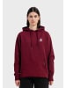 OLDSKULL Hoodie Basic Oldskull 25 Logo in Burgundy