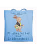 Mr. & Mrs. Panda Shopper Flugbegleiter Leidenschaft mit Spruch in Sky Blue