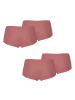 Puma 4er Pack Invisible Ultra Soft Cotton Mini Shorts in Altrosa