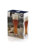 LEONARDO 2er Set Weizenbiergläser Taverna 500 ml transparent in transparent