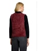 BETTY & CO Strickpullover ohne Arm in Fall Burgundy