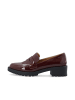 Bianco Halbschuhe in Burgundy