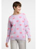 myMo Damen Strickpullover in Hellviolett
