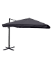 MCW Gastronomie-Ampelschirm A96, Flap, anthrazit ohne Ständer, drehbar