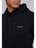 BLEND Hoodie in schwarz