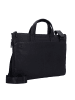 Piquadro Black Square Aktentasche Leder 42 cm Laptopfach in dunkelbraun