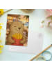 Mr. & Mrs. Panda Postkarte Otter Pommes Design ohne Spruch in Weiß