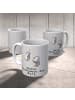 Mr. & Mrs. Panda Kaffeetasse Pinguin Beste Erfindungante der Welt m... in Grau Pastell