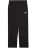 Puma Sporthose "ESS Small No.1 Logo Comfort Straight Pants TR op" in Schwarz
