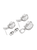 faina Women Jewelry Set in Silver
