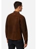 Ricano Lederhemd Reverse Shirt in Cognac