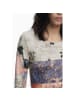 Desigual Beige Viskose Damen T-Shirt