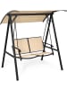 COSTWAY Hollywoodschaukel 2-Sitzer in Beige