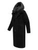 Navahoo Wintermantel Teddyzauber 14 in Black