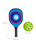 relaxdays 13-tlg. Pickleball-Set in Bunt