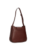 The Bridge Benedetta Schultertasche Leder 31 cm in marrone