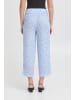 ICHI Casual Hose IHMARRAKECH Loose fit in Della Robbia Blue Flower Aop