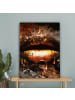 MuchoWow Leinwand bilder Luxus Lippen (BxH)
