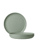 Mepal 4er Set Frühstücksteller Silueta in ø 23 cm in Nordic Sage