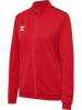 Hummel Trainingsjacke "Hmlauthentic Pl Zip Jacket Woman" in Rot
