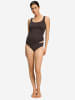 Hanro Midislip Cotton Seamless in dark mocha