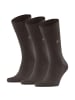 Burlington Socken 3er Pack in Braun