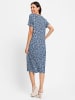 WITT WEIDEN Jersey-Kleid in hellblau-jeansblau-bedruckt