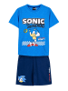 Sonic 2tlg.Outfit T-Shirt & Shorts Sonic The Hedgehog in Blau