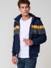 KOROSHI Sweatshirtjacke in blau
