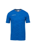 uhlsport  Sportshirt "Prediction Shirt Kurzarm" in Blau