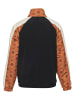 FUBU FUBU Trainingsjacken in black/cognac/offwhite