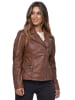 Tazzio Lederjacke "F501" - in Braun