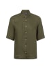 Franco Callegari Leinenbluse in khaki - 0056