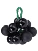 Home&Styling Collection Weihnachtsdeko mit Weihnachtskugeln, 6er-Set in Schwarz, 3 cm