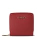 Lazarotti Bologna Leather Medium Zip-Around Geldbörse Leder 10 cm red